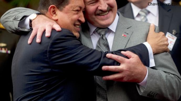 Chavez y Lukashenko